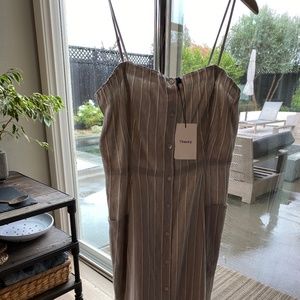 Theory "Kayleigh" linen dress - new with tags